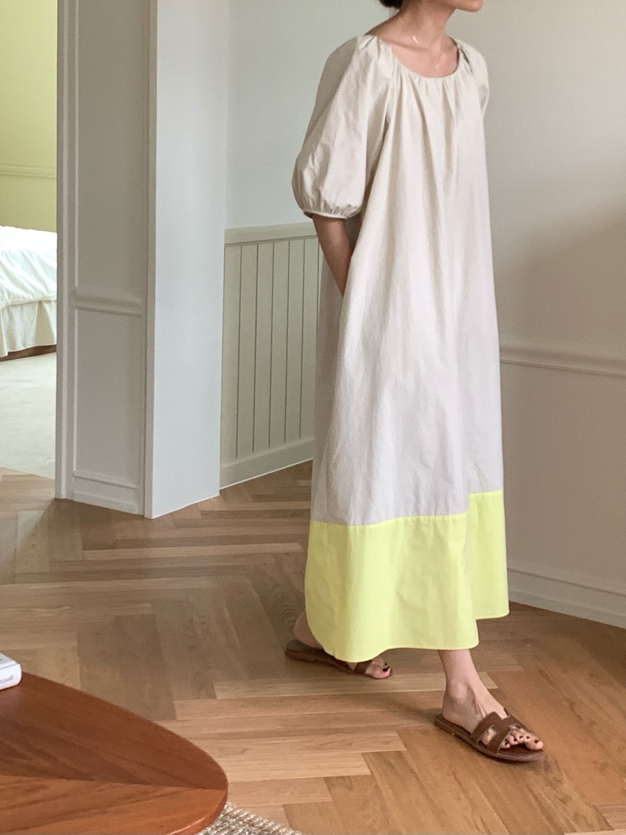 Piña Colada Cotton Maxi