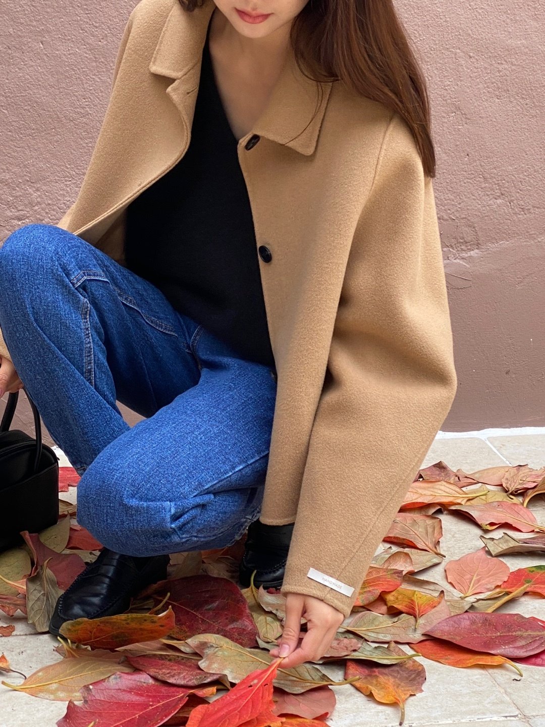 WYW Wool Handmade Crop Jacket