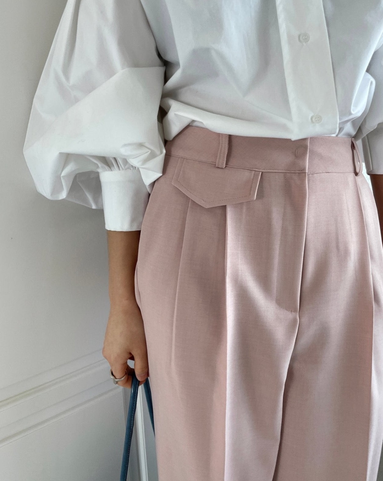 April Pleat Front Trouser