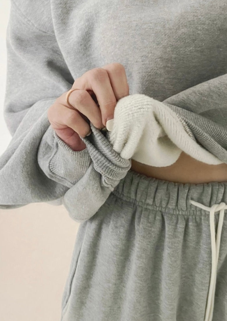 Brushed French Terry Swestshirt