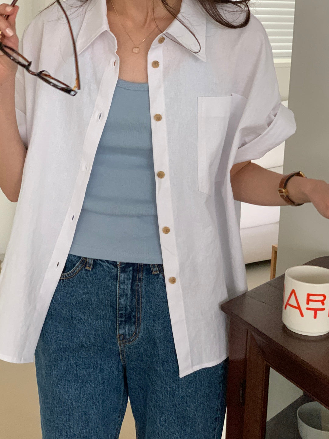 Breeze Linen Button Down Shirt