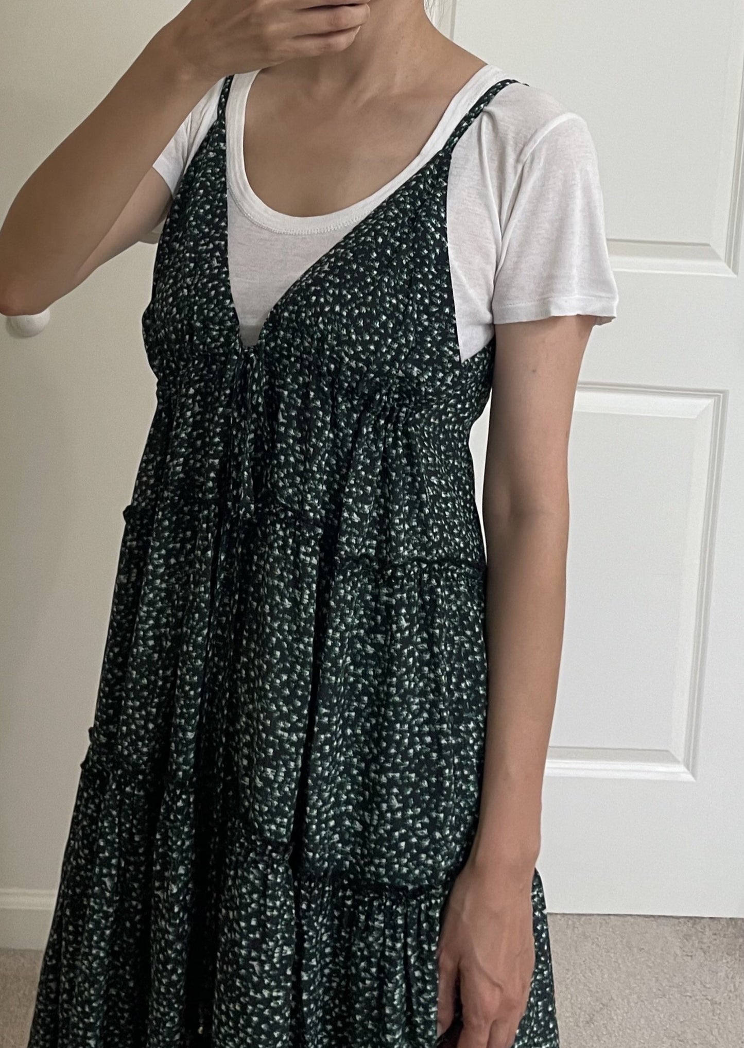 Abinari Silk Maxi Dress - Upcycled Dead Stock Silk