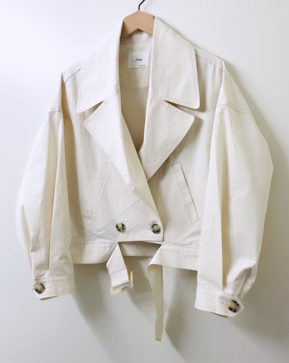 Crop Trench Jacket