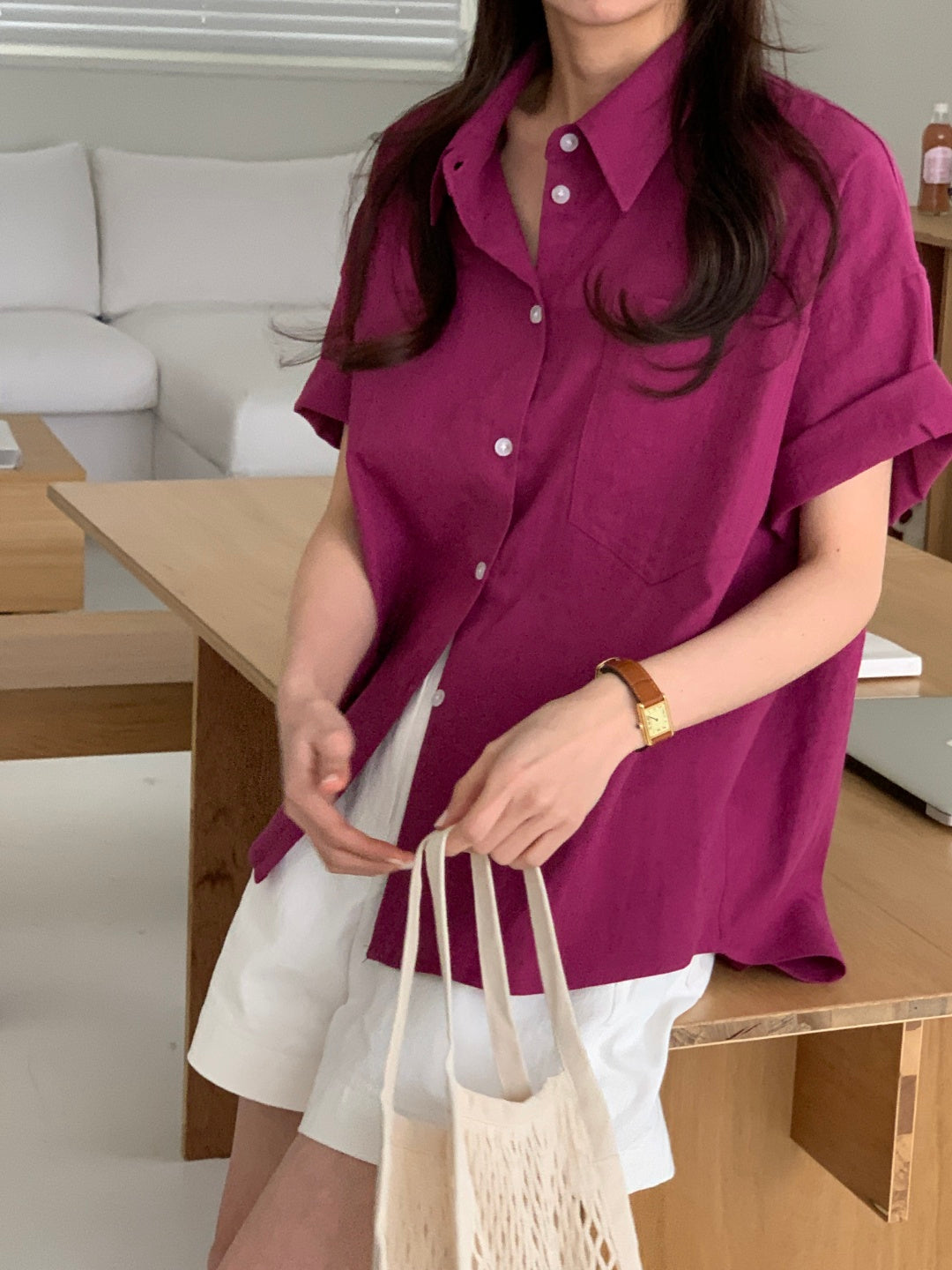 Breeze Linen Button Down Shirt