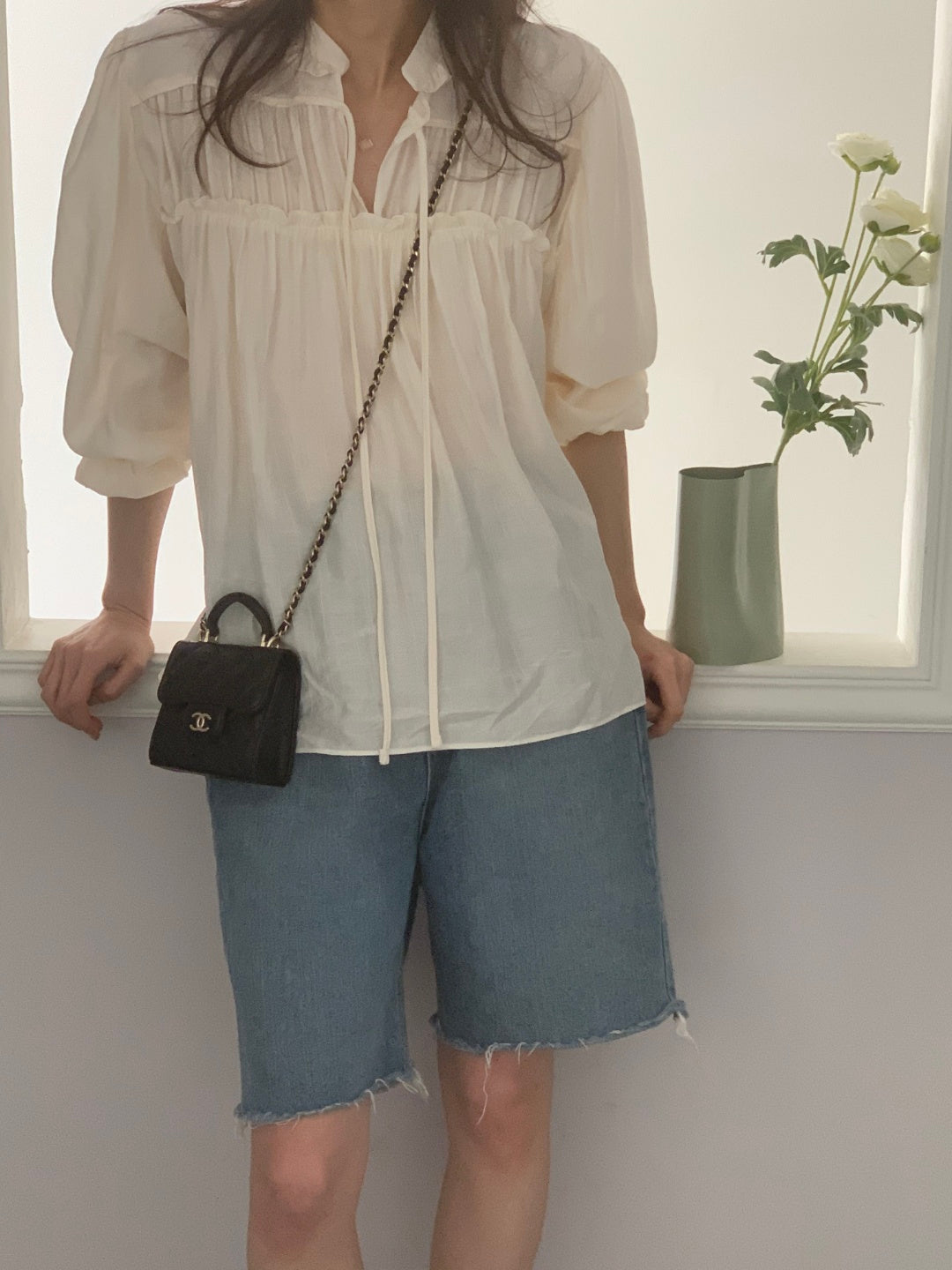 Ruffled Poet Blouse
