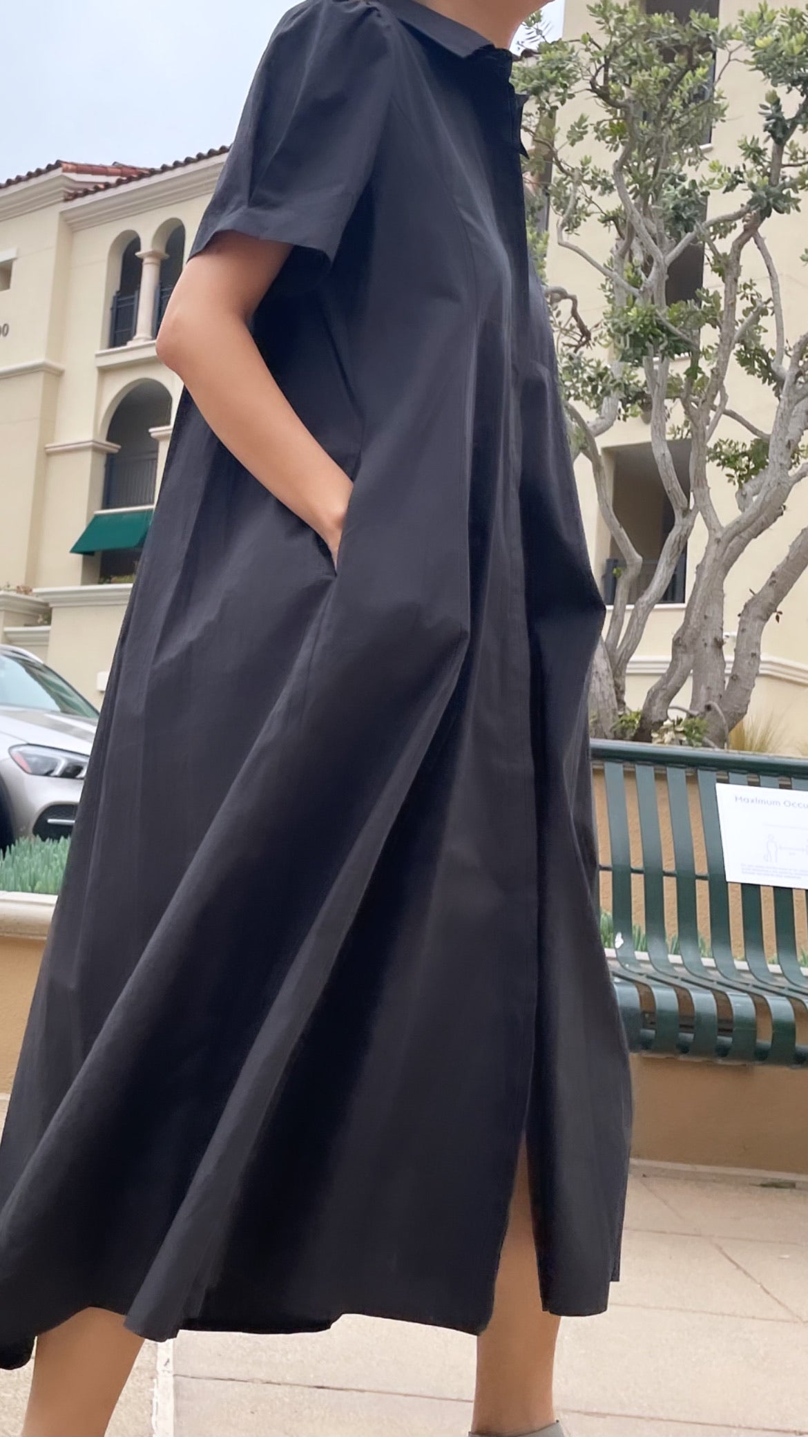 Ally Cotton Shirt Dress