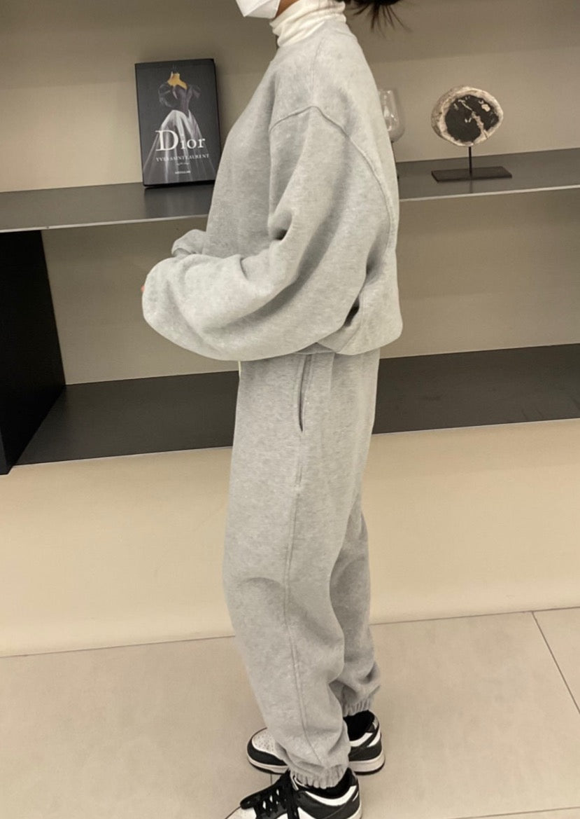 Brushed French Terry Swestshirt