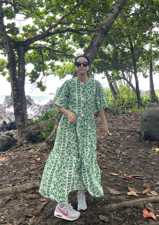 Hana Printed Maxi Dress - In stock now!