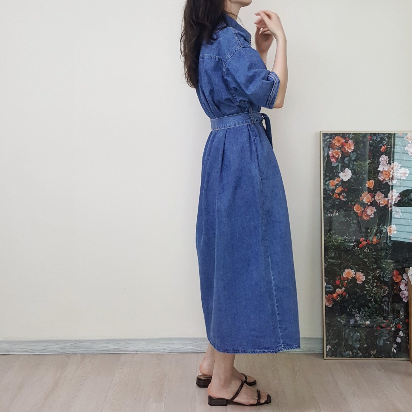 Dawn Denim Dress -Limited