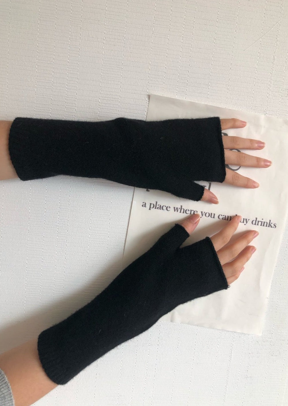Wool Fingerless Gloves