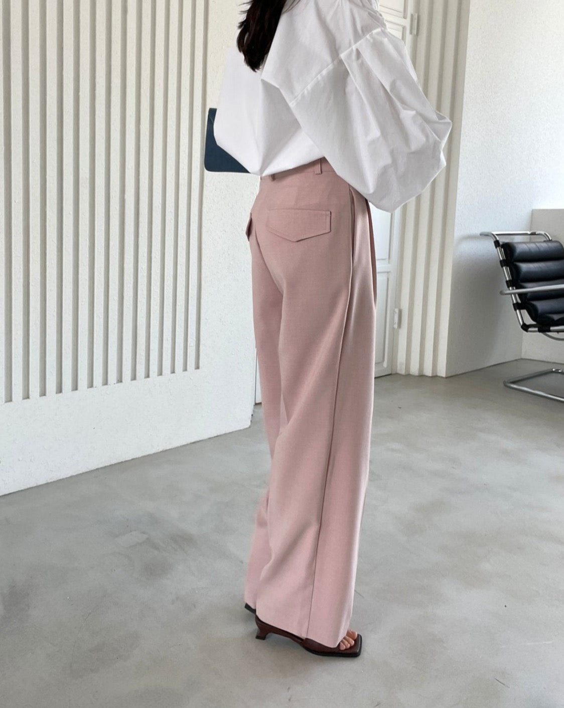 April Pleat Front Trouser
