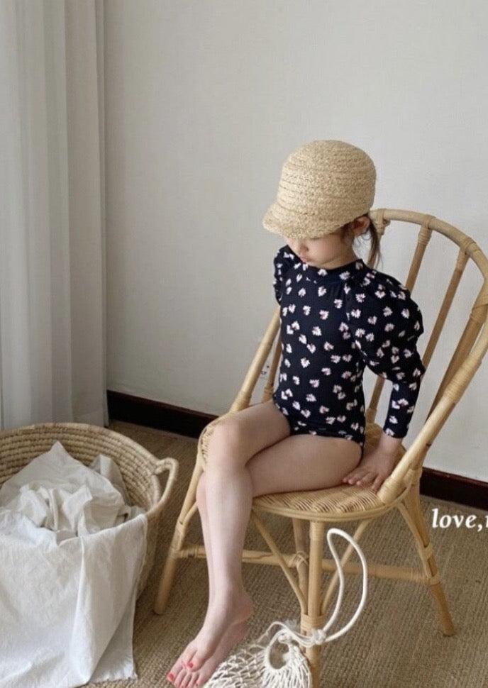 Puff Daisy One Piece Swimsuit
