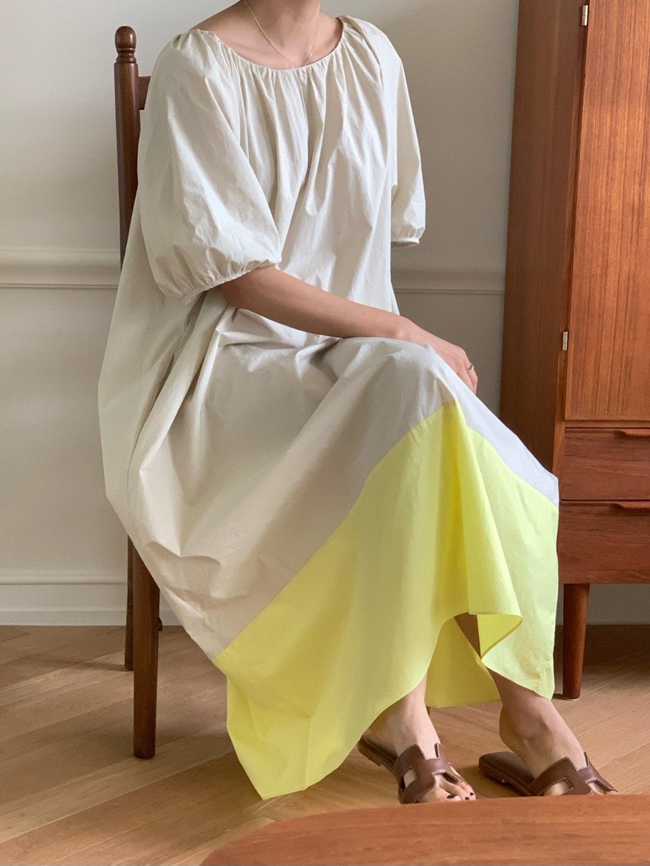 Piña Colada Cotton Maxi