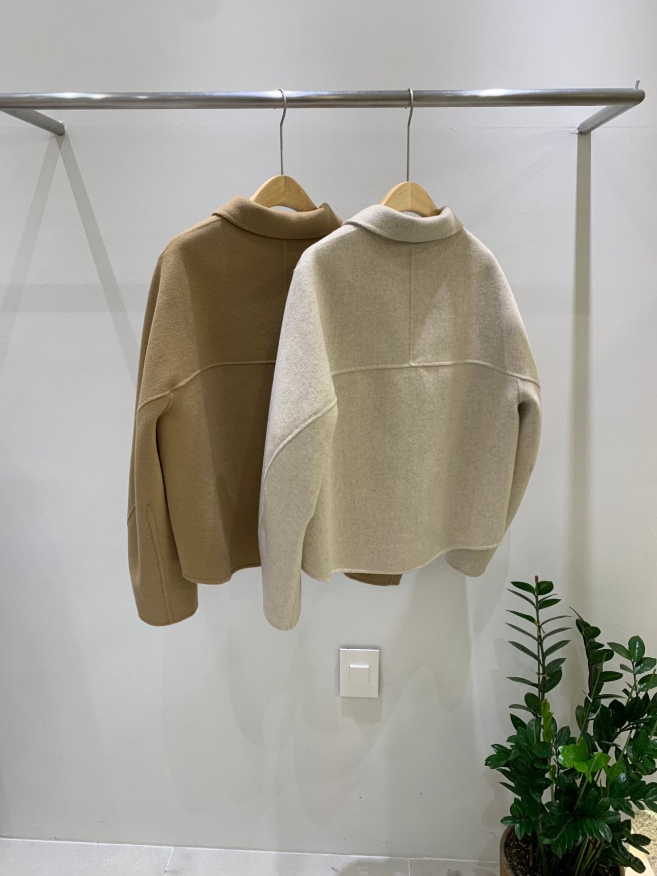 WYW Wool Handmade Crop Jacket