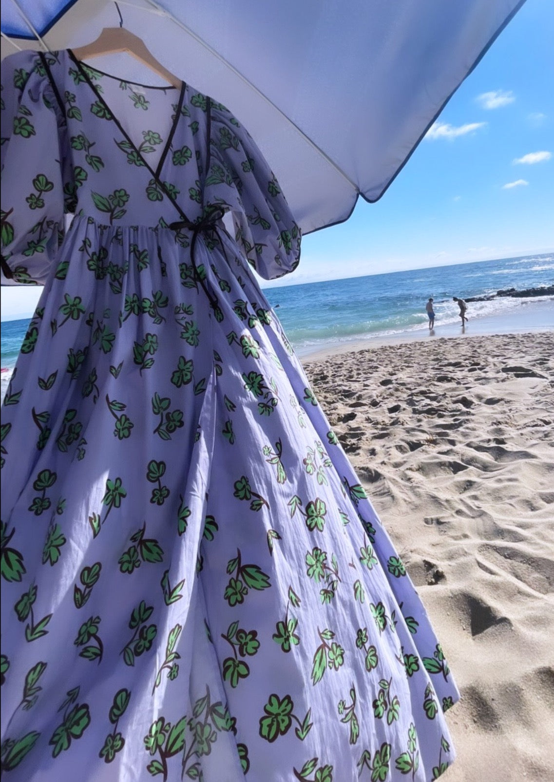 Cecille Maxi Wrap Dress