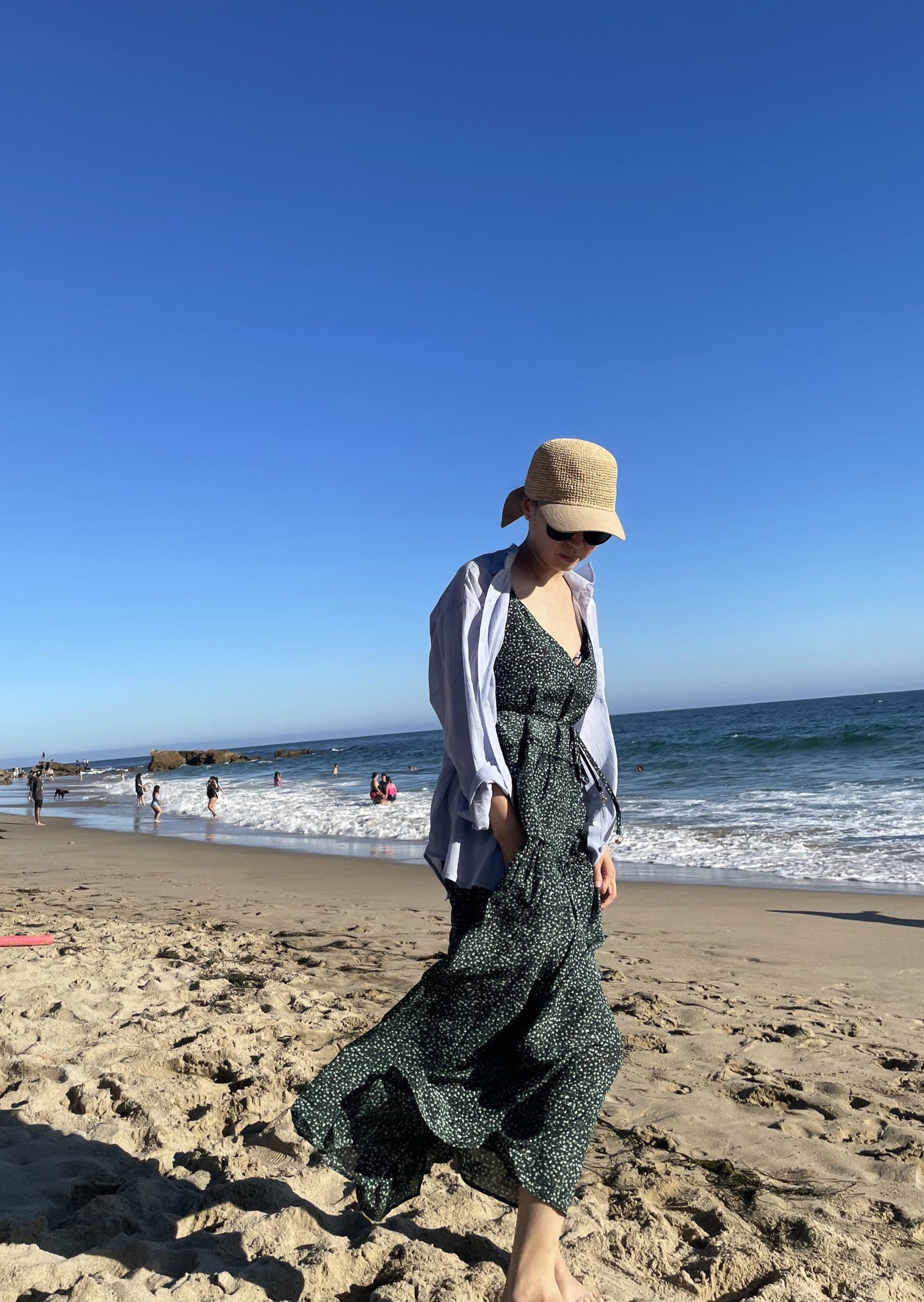 Abinari Silk Maxi Dress - Upcycled Dead Stock Silk