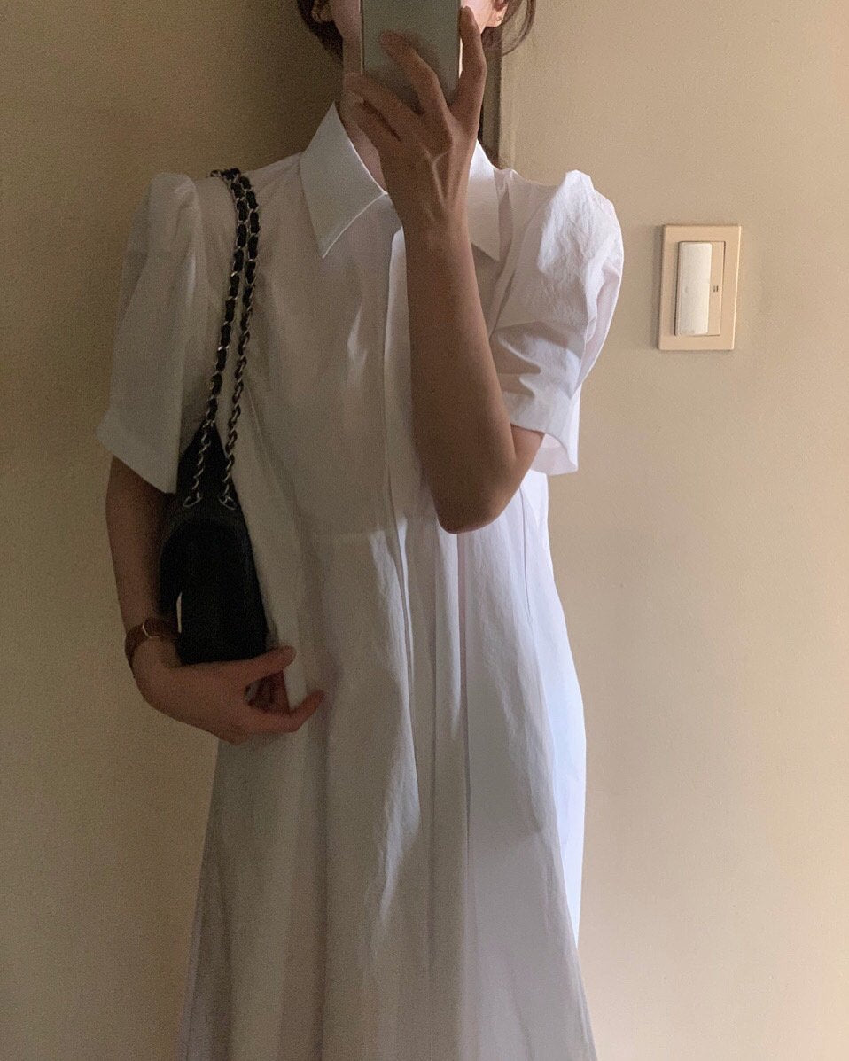 Abi+Ari Black Label Ally Cotton Shirt Dress - 3rd Preorder