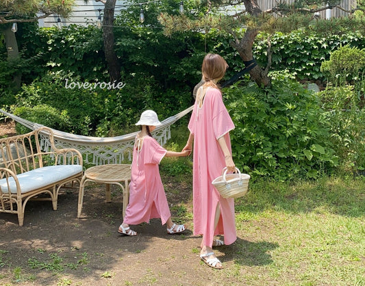 Open Back Jersey Kaftan - Kids