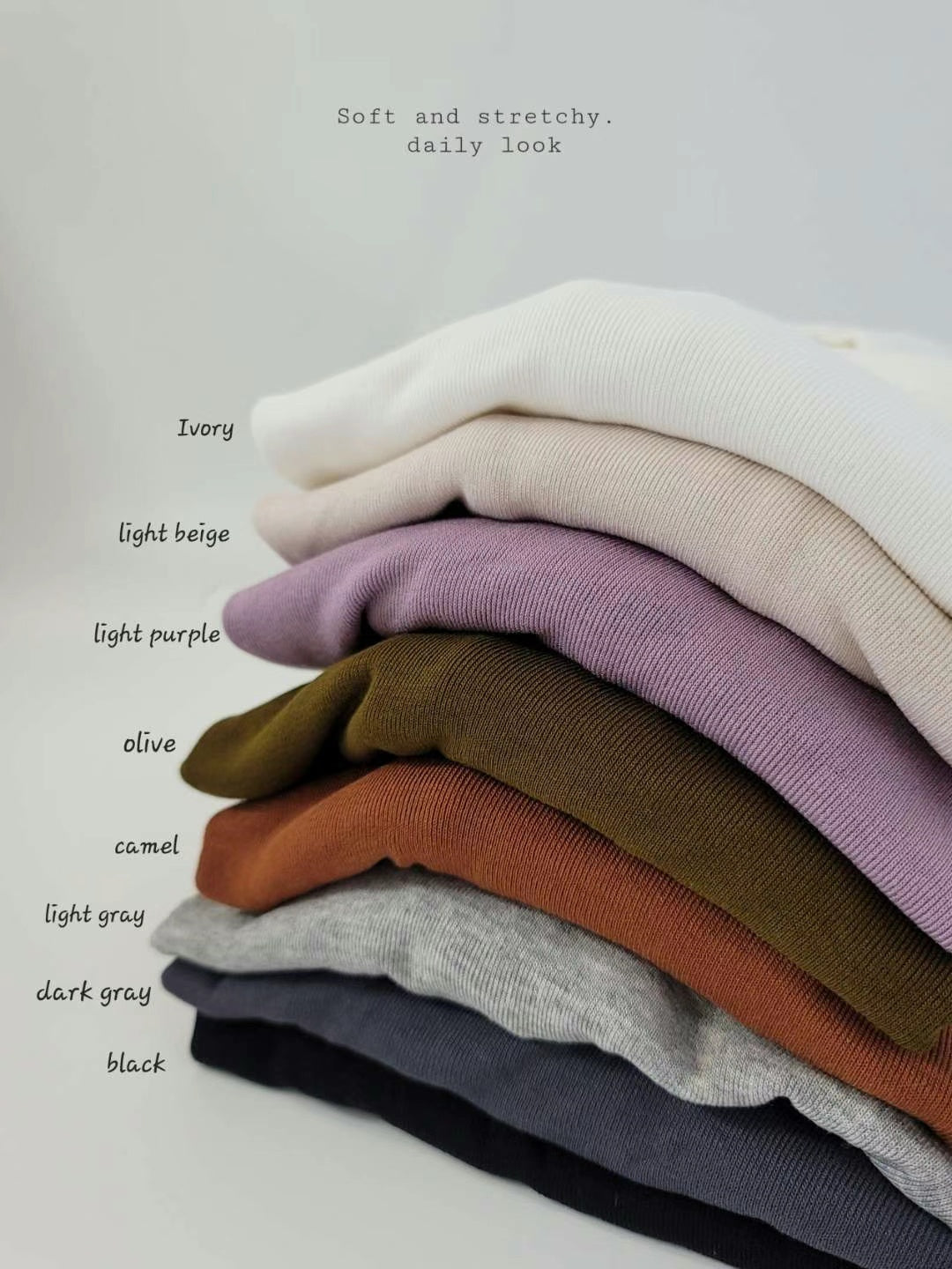 Tencel Turtleneck T-shirt