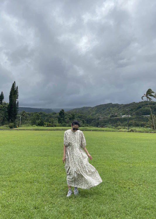 Hana Printed Maxi Dress