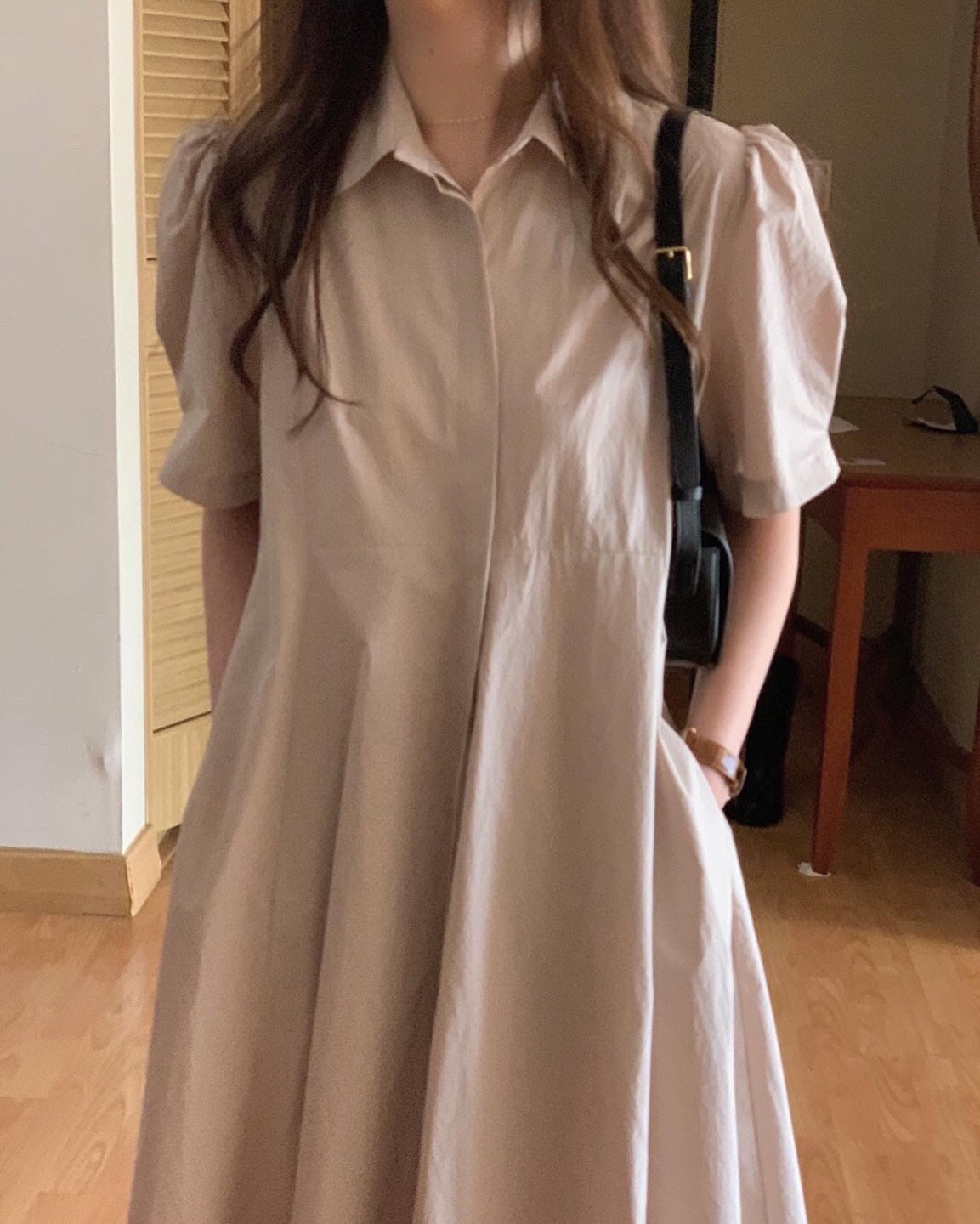 Abi+Ari Black Label Ally Cotton Shirt Dress - 3rd Preorder