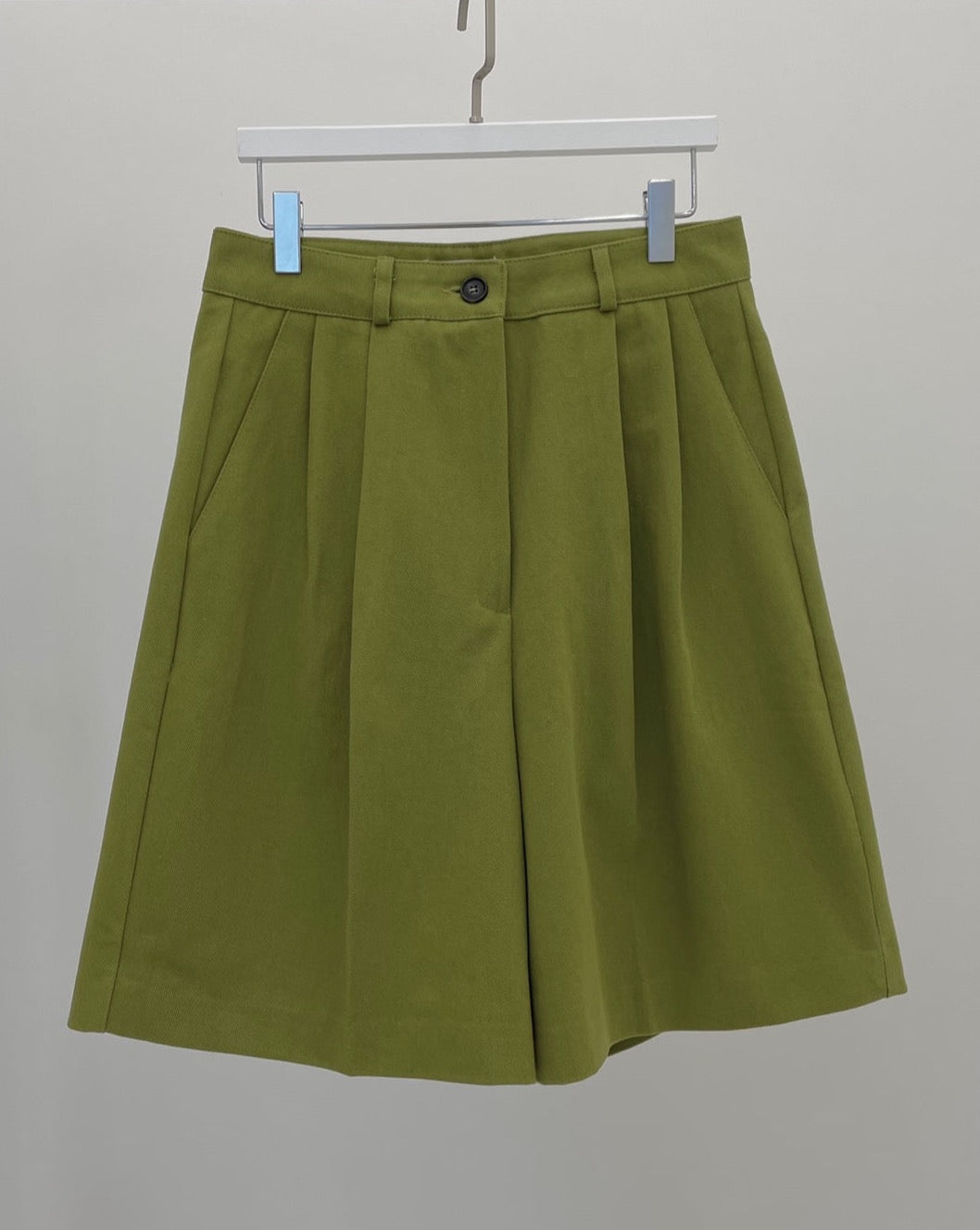 Cotton Twill Shorts - A line