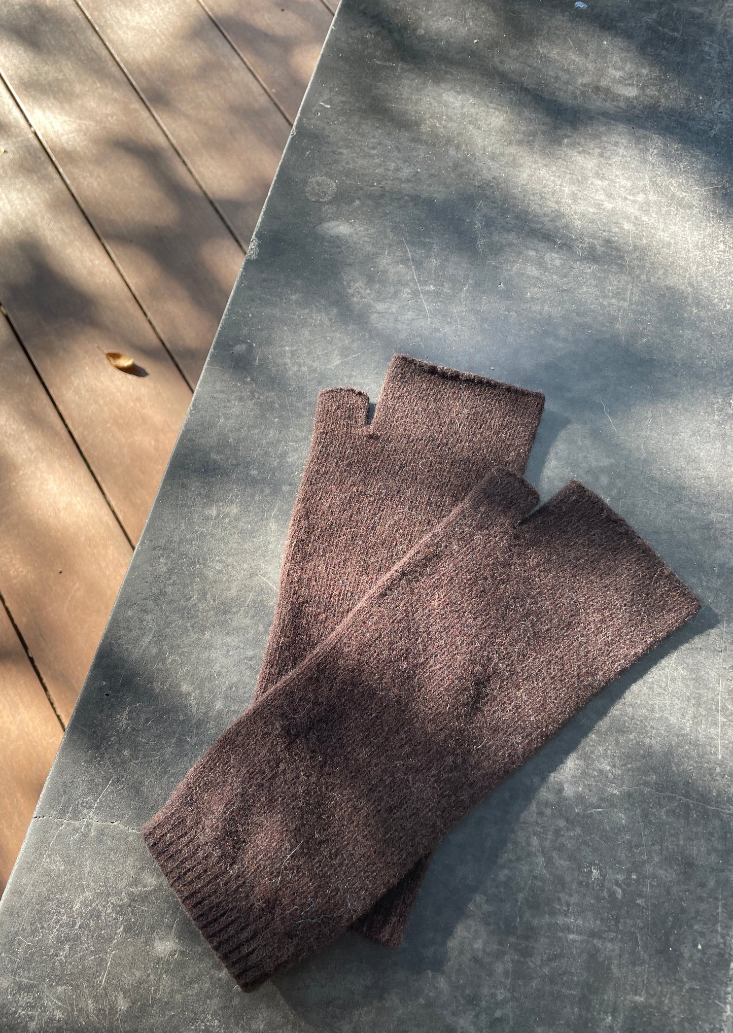 Wool Fingerless Gloves