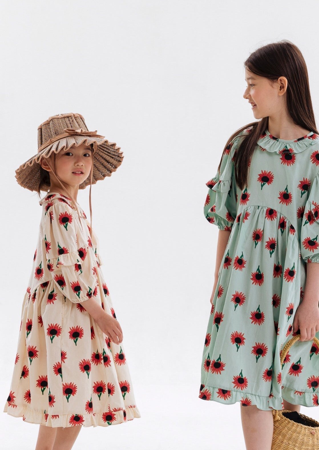 Sunflower Printed Dress by En:Paper