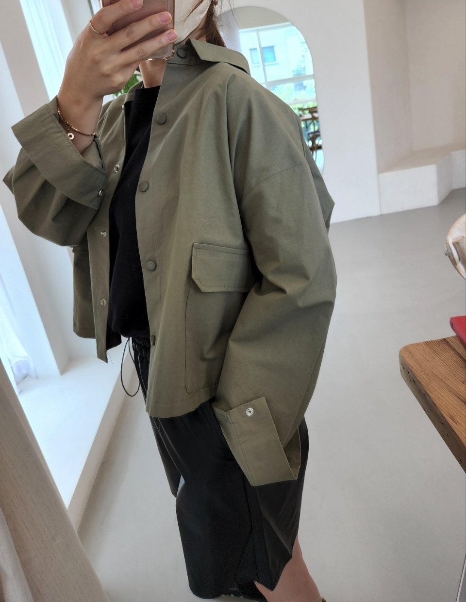 Essential Cotton Shacket