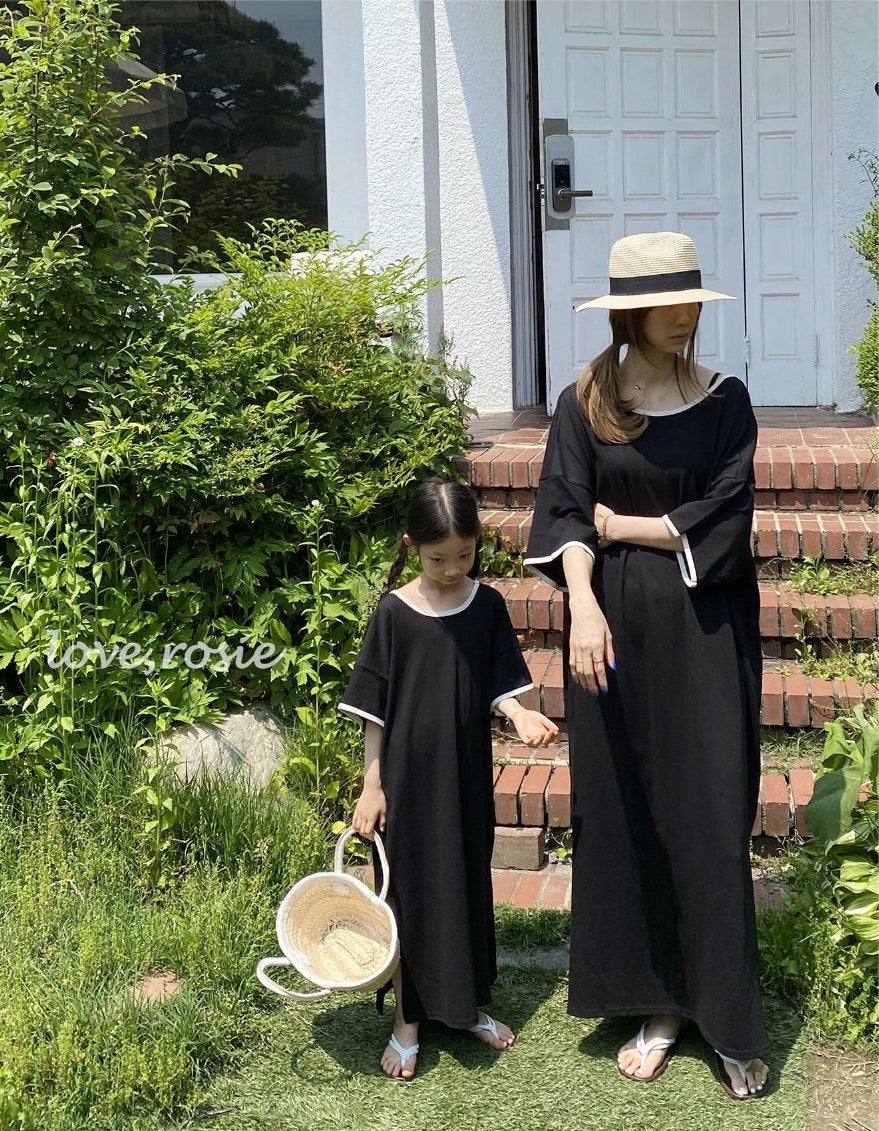 Open Back Jersey Kaftan - Adult