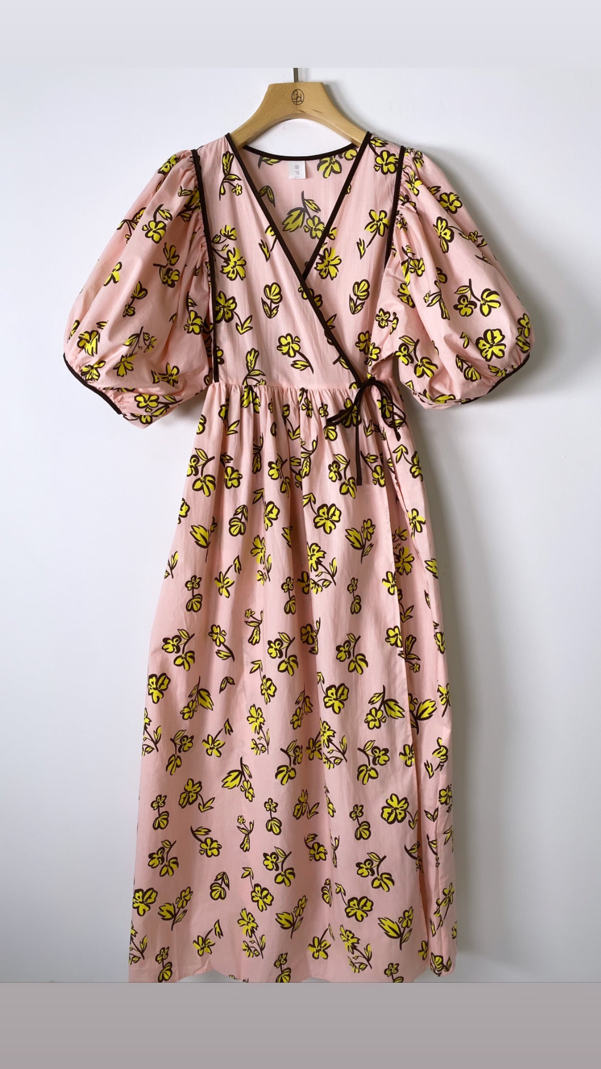 Cecille Maxi Wrap Dress