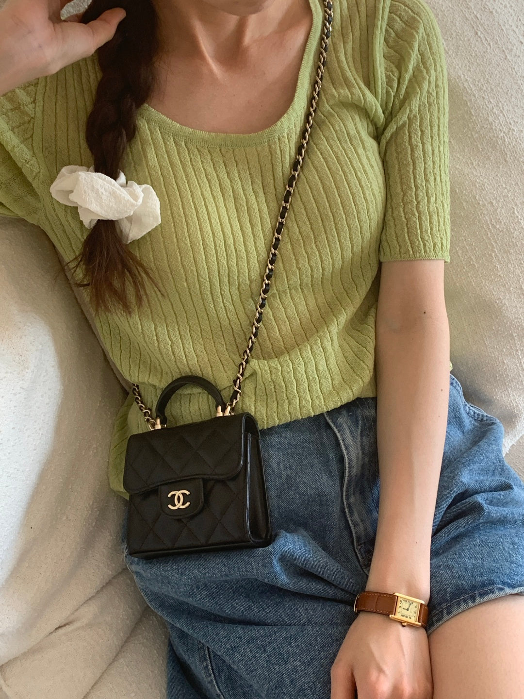 Sheer Ribbed Summer Knit