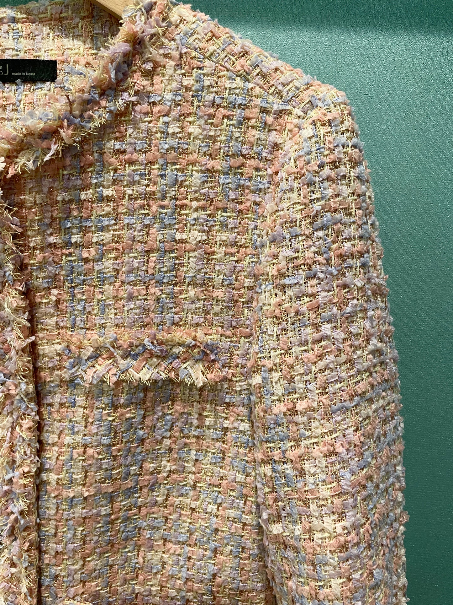 Cherry Blossom Tweed Jacket