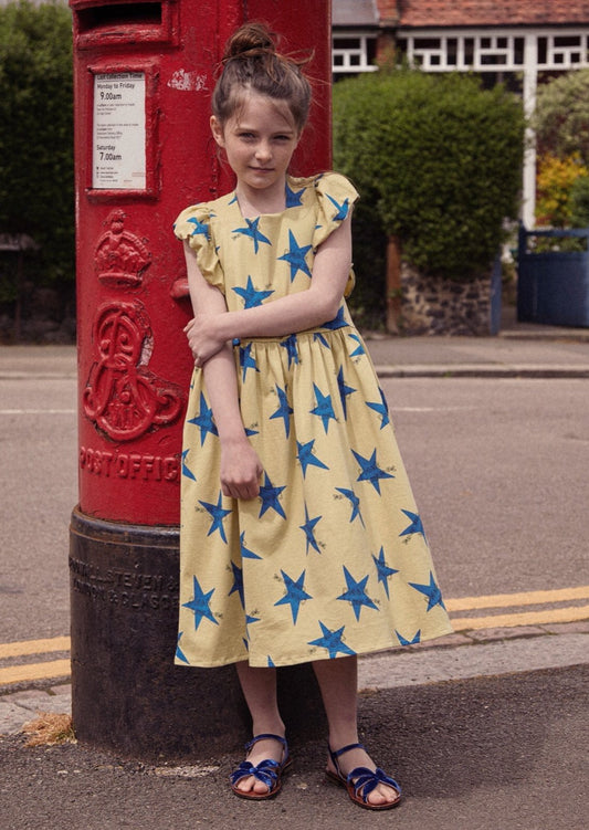 Star Ruffle Dress by En:Paper