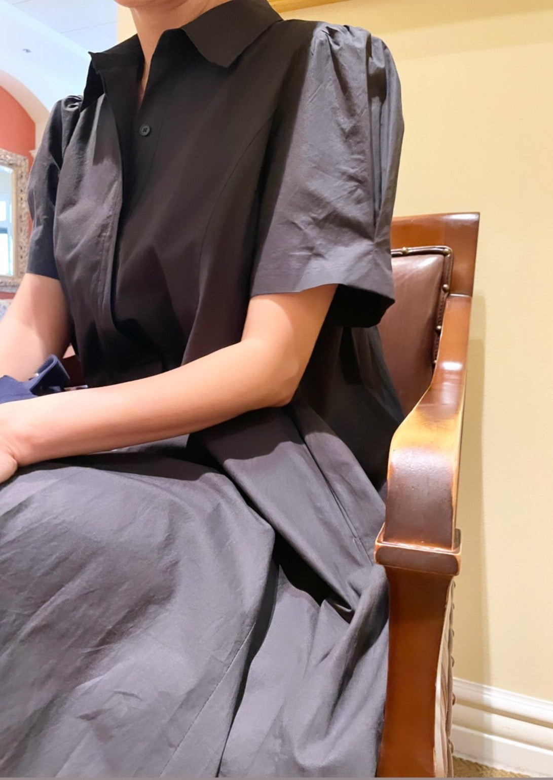 Ally Cotton Shirt Dress