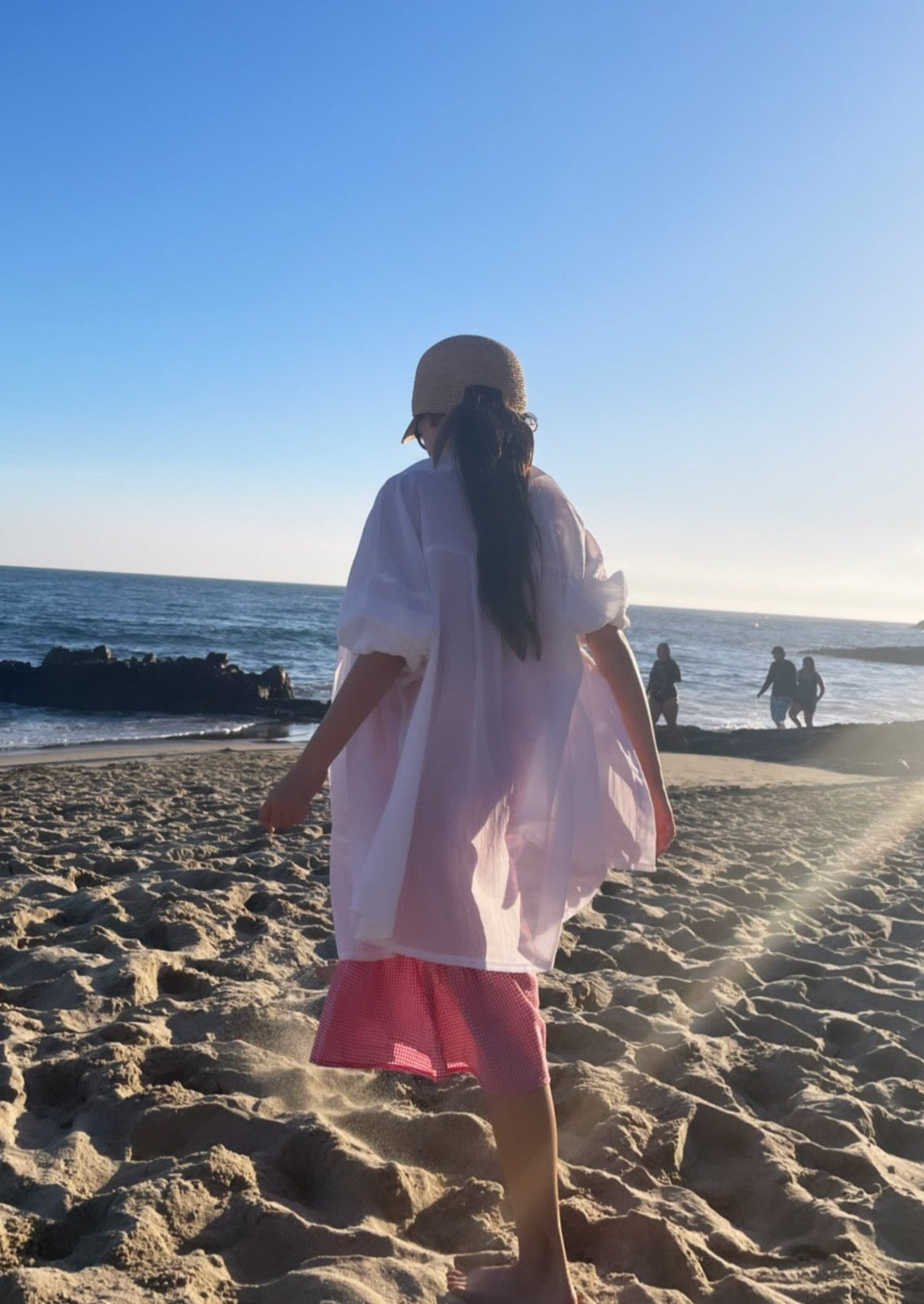 Sheer Crinkle cotton Shirt