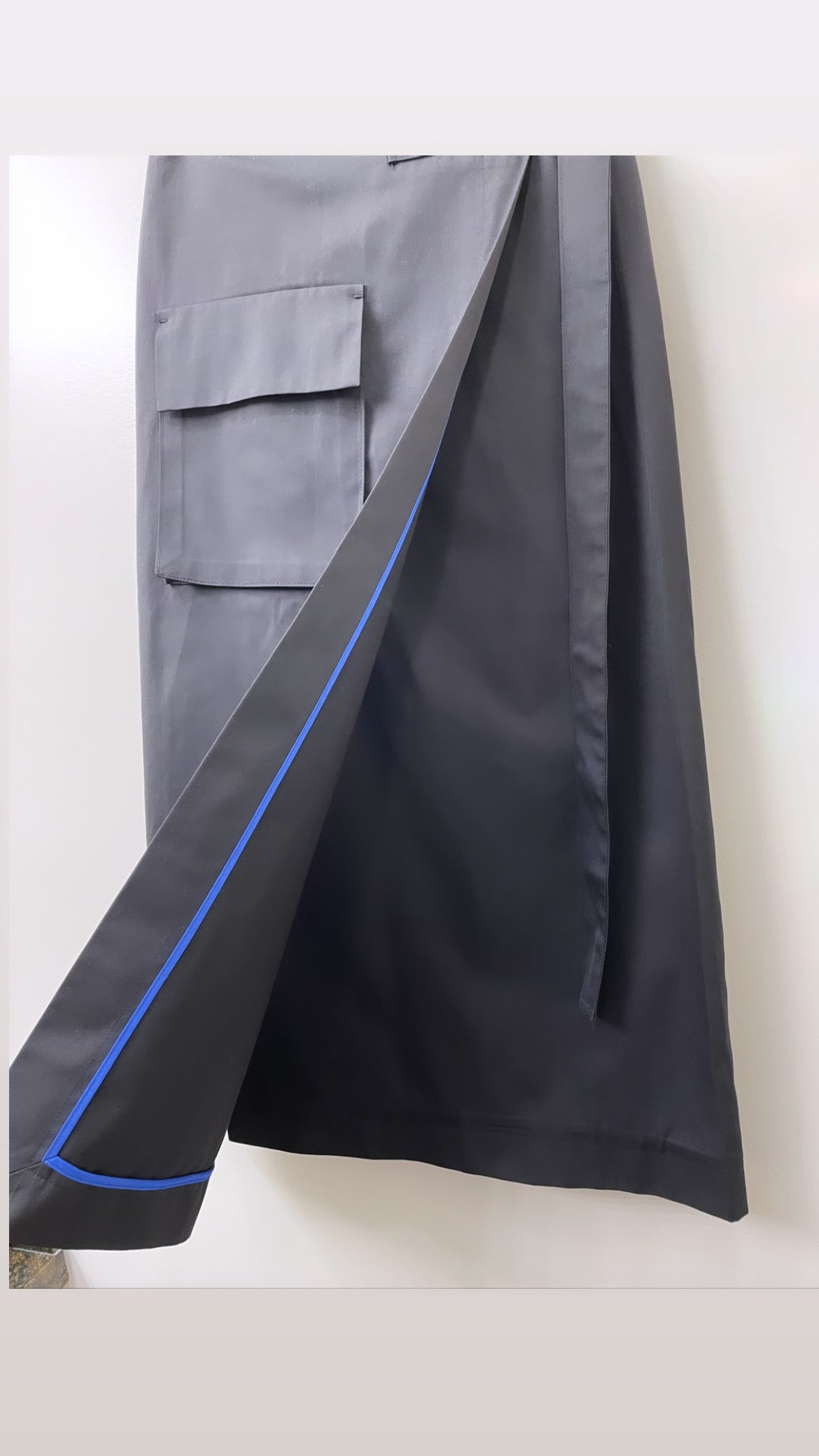 Abi + Ari Black Label Cargo Wrap Skirt