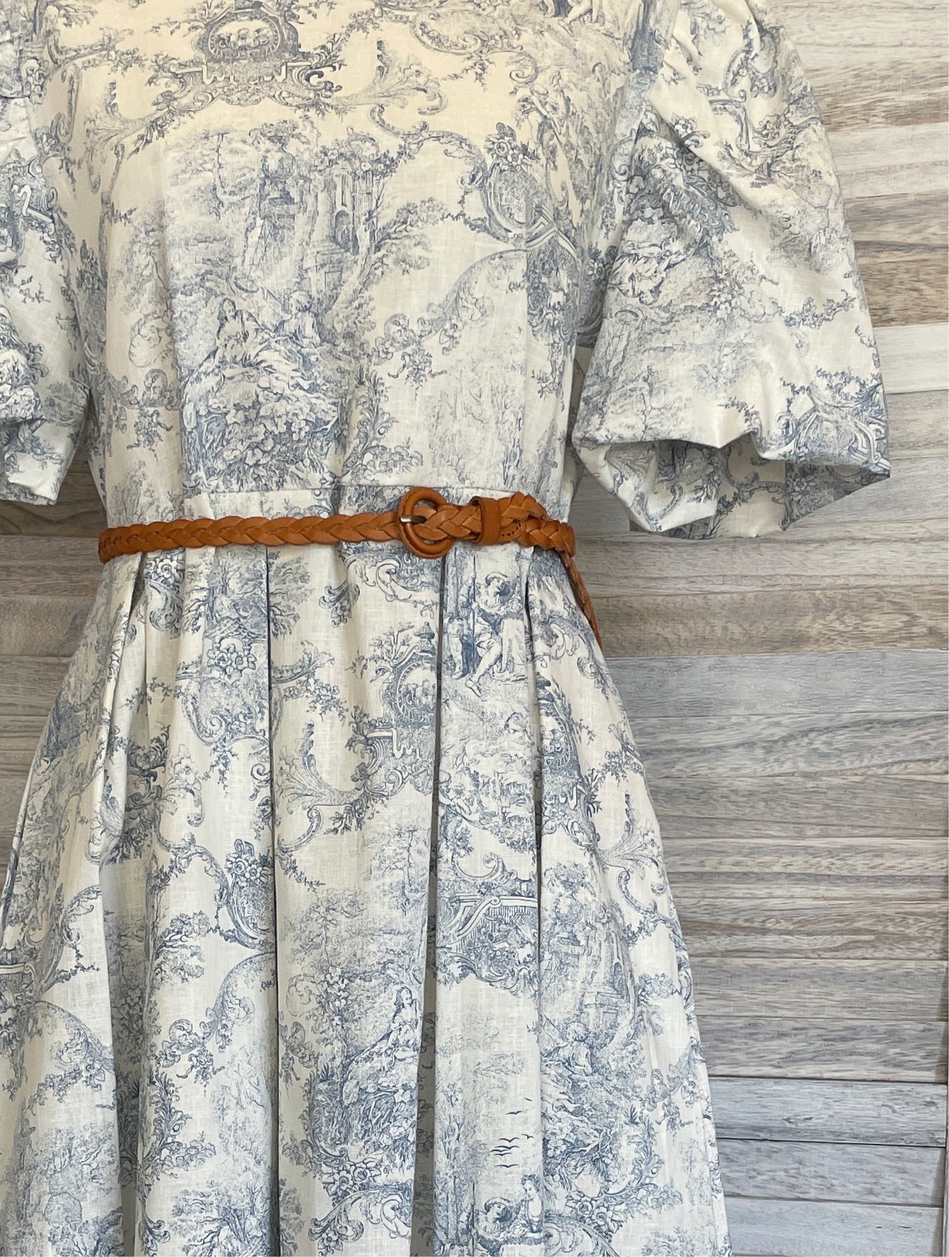 5/8” Skinny Braided Leather Belt