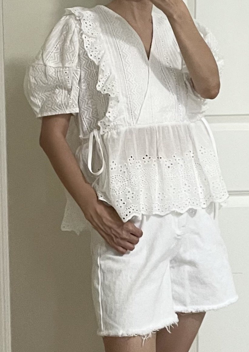 Cut off Twill shorts