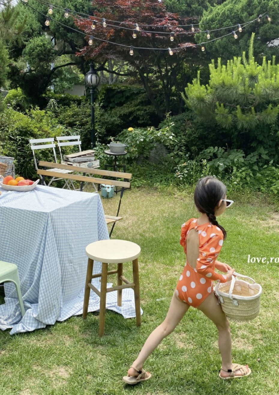 Big Polka Dot Swimsuit