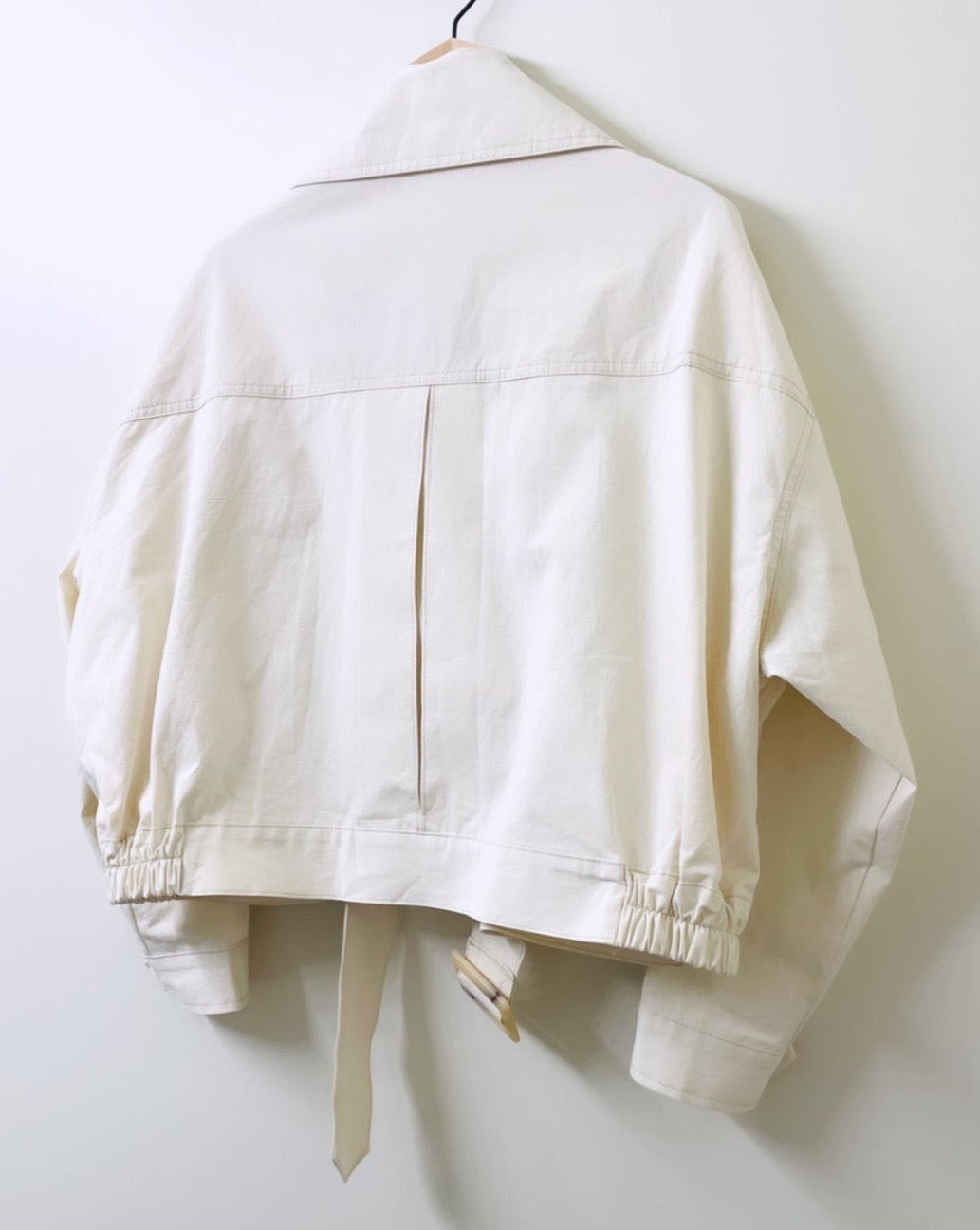 Crop Trench Jacket