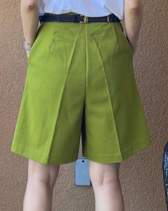 Cotton Twill Shorts - A line