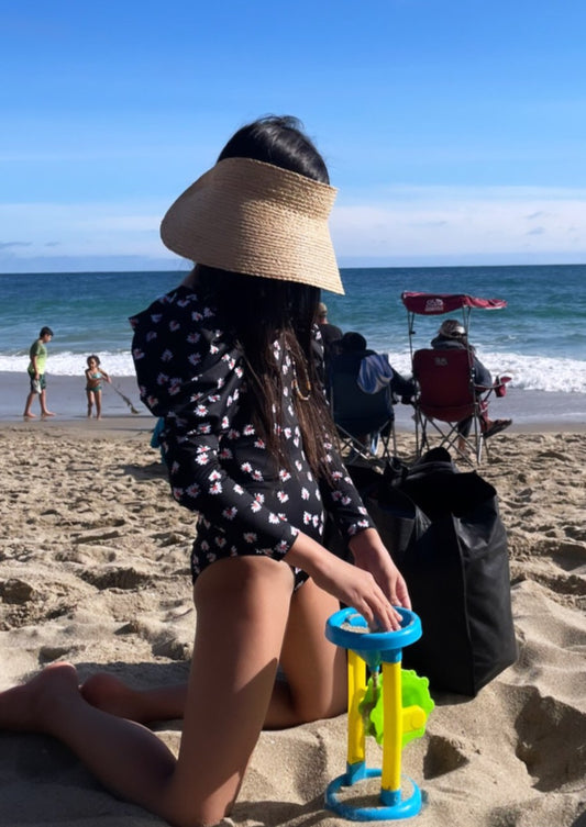 Puff Daisy One Piece Swimsuit