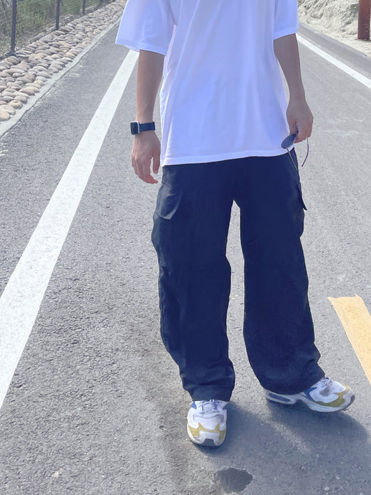 Nylon Cargo pants - 5th Re-Order