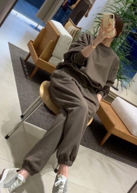 Brushed French Terry Swestshirt