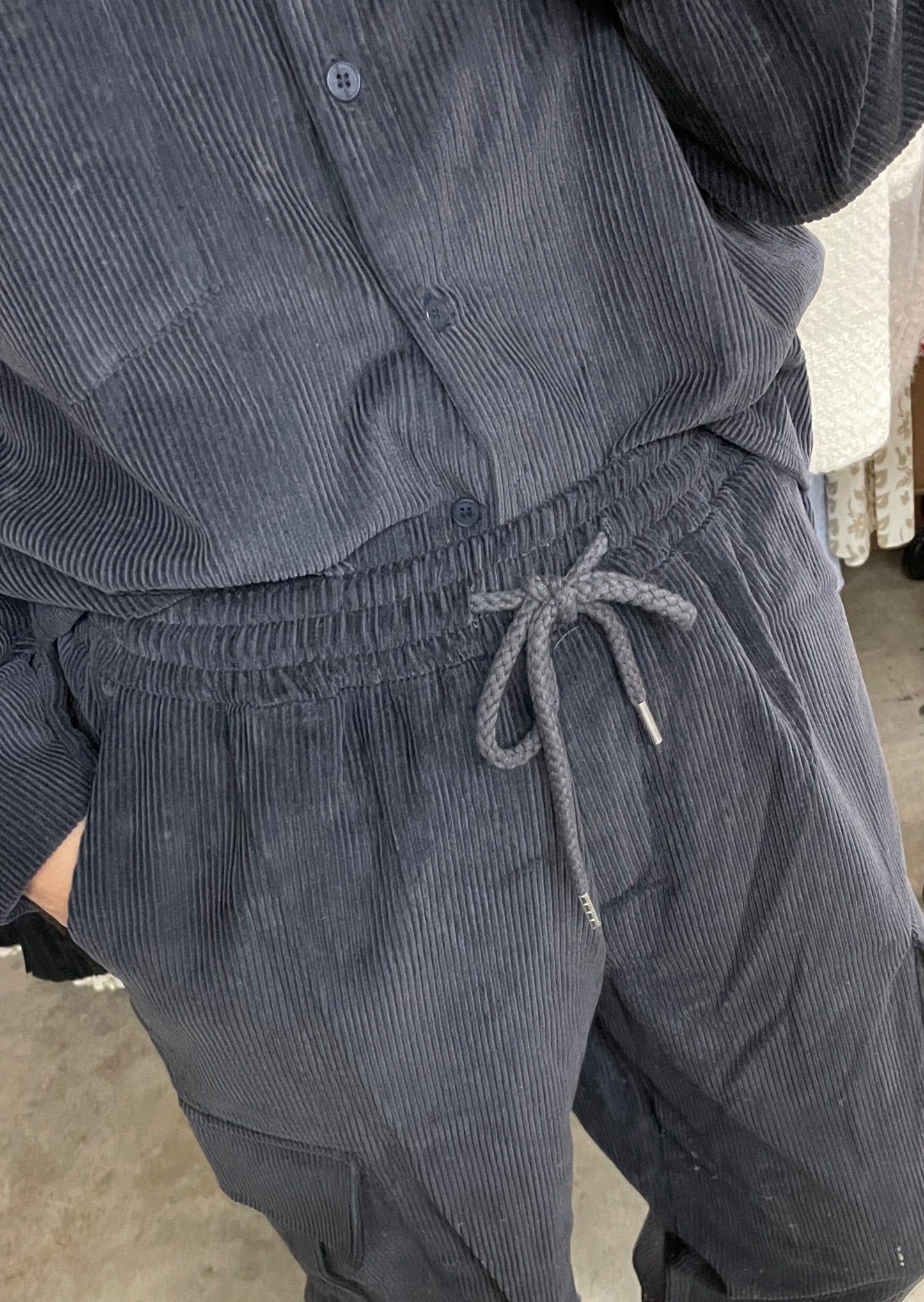 Corduroy Cargo Pants