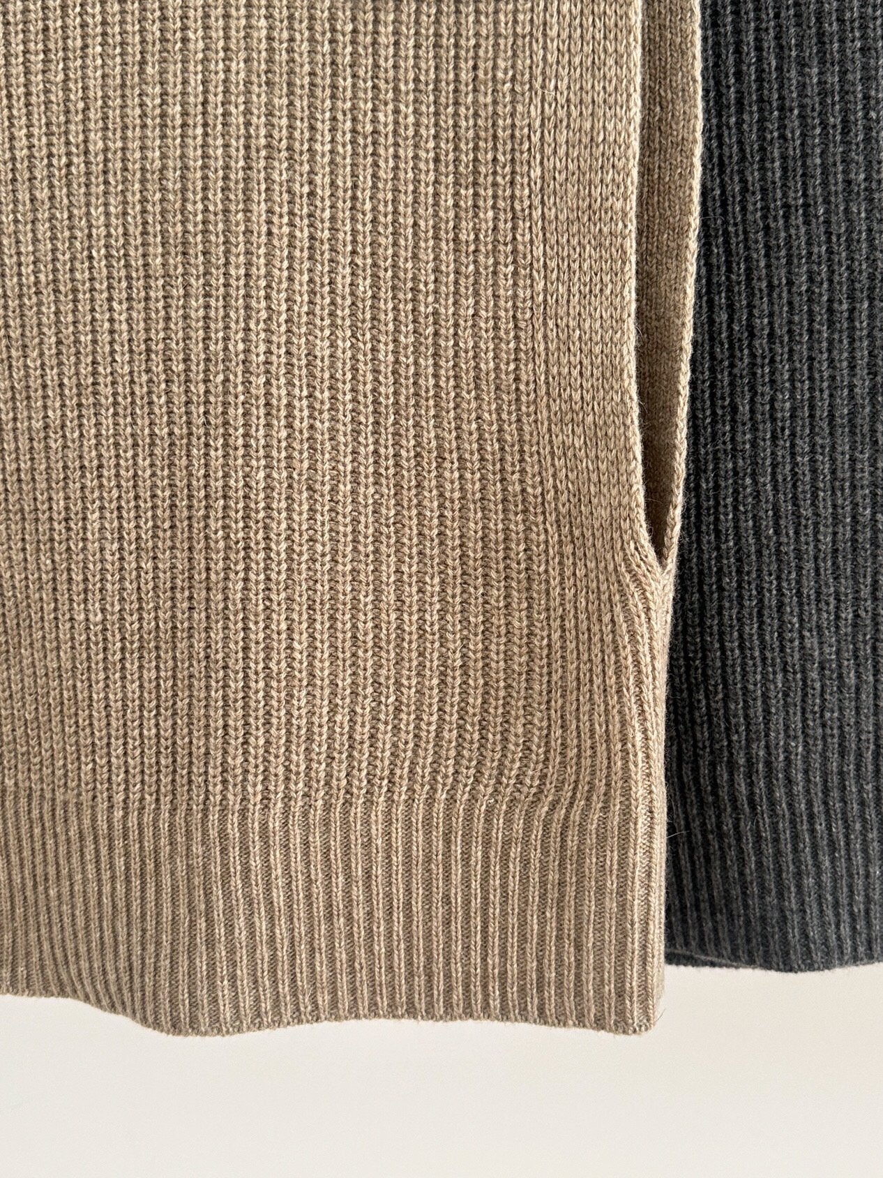 Wool Turtleneck Vest
