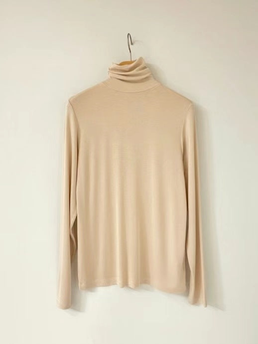 Tencel Turtleneck T-shirt