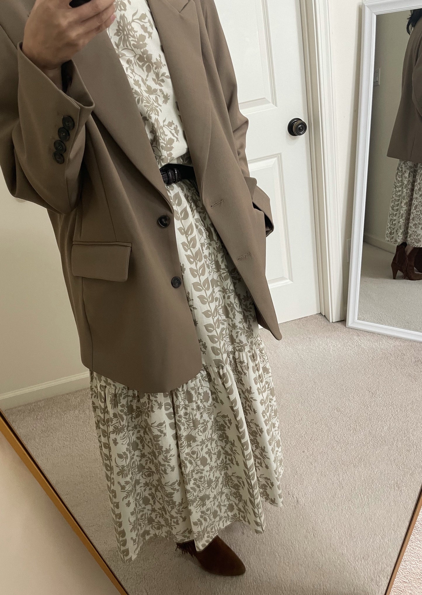 Hana Printed Maxi Dress