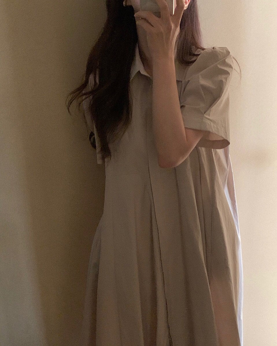 Abi+Ari Black Label Ally Cotton Shirt Dress - 3rd Preorder